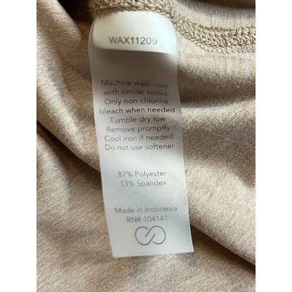 Calia by Carrie Underwood Women XXL Activewear Top Large Tank Slit Hem Crew Neck - Picture 6 of 7